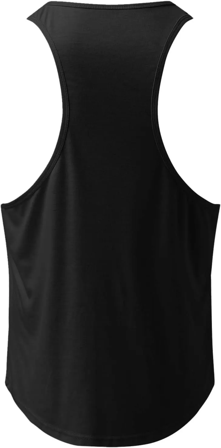 4th of July T-Shirts for Men Independence Day USA Patriotic Sleeveless Tank Tops Retro Star & Striped Graphic Tee Tops