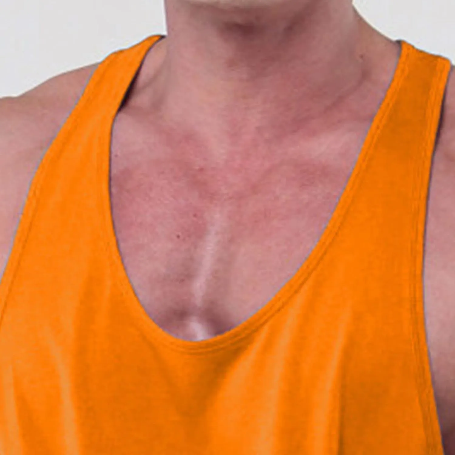 Maiyifu-GJ Men's Neck Stringer Tank Top Gym Workout Bodybuilding Sleeveless Tee Summer Casual Athletic Sweatshirts