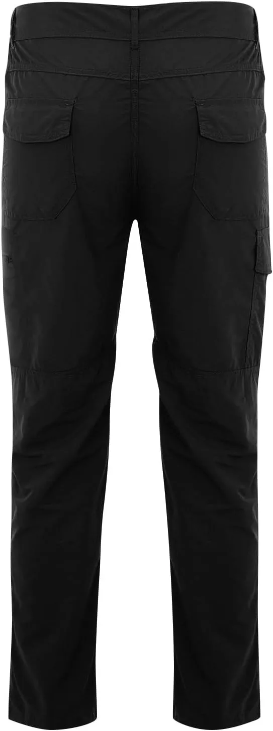 Mencomfy Cargo Pants Waterproof Ripstop Flex Tactic Lightweight Outdoor Hiking Work Pants Relaxed Fit Trousers