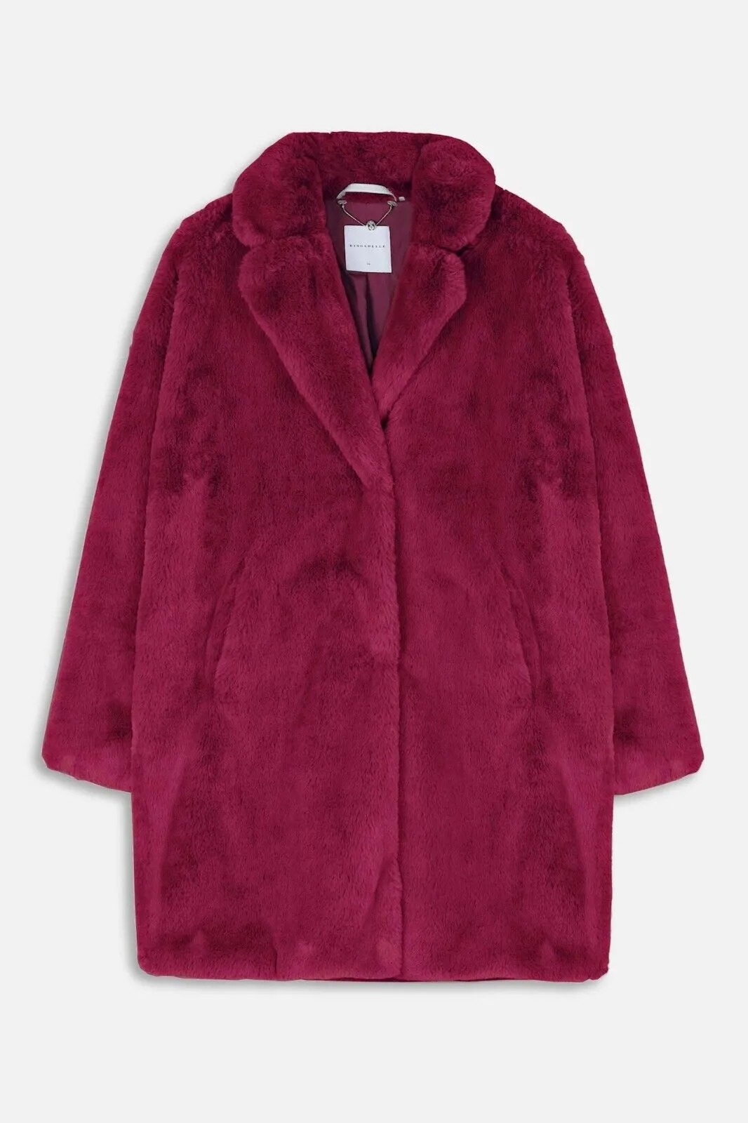 Rino & Pelle Joela Faux Fur Coat - Anemone