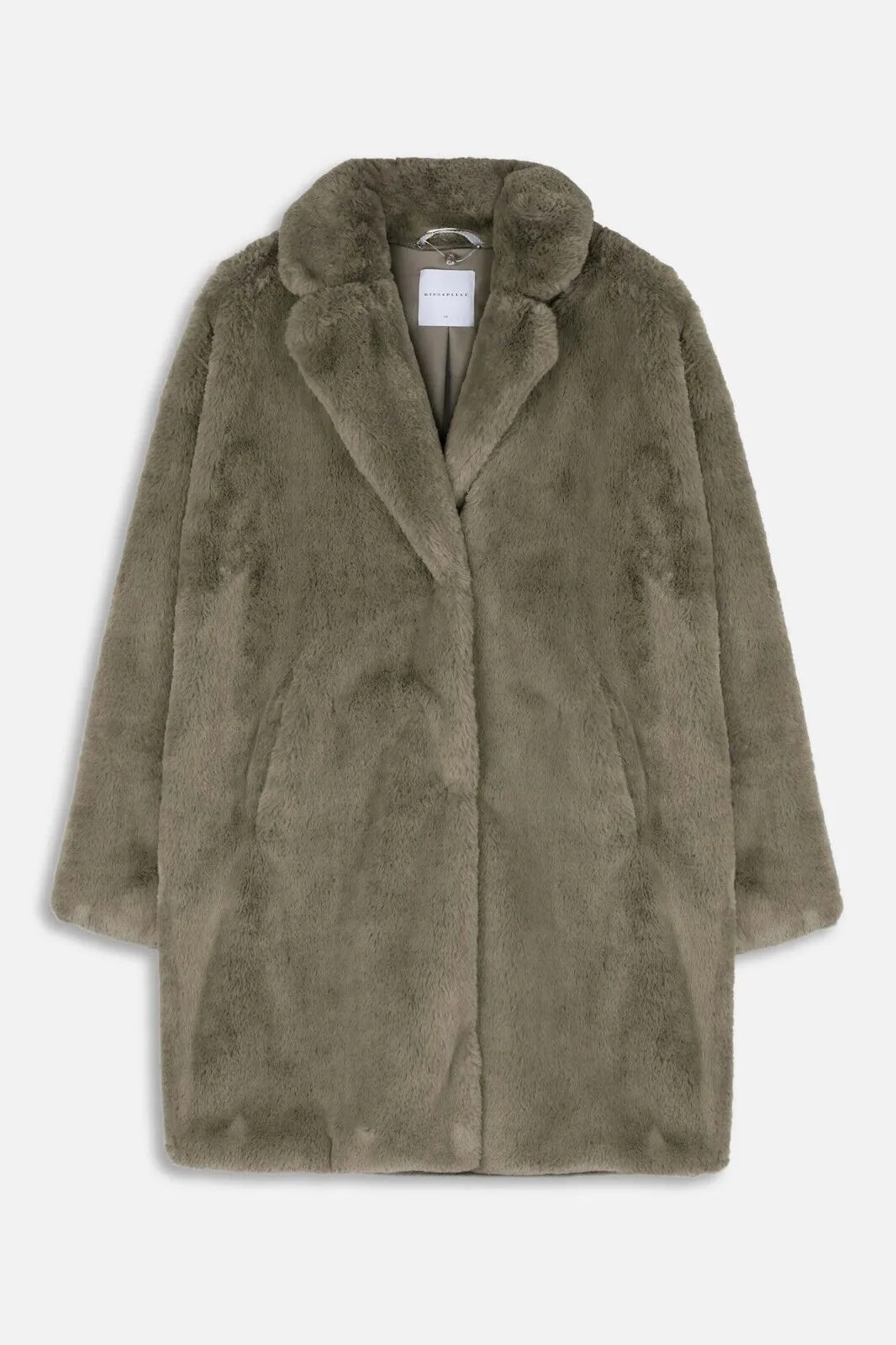 Rino & Pelle Joela Faux Fur Coat - Fungi