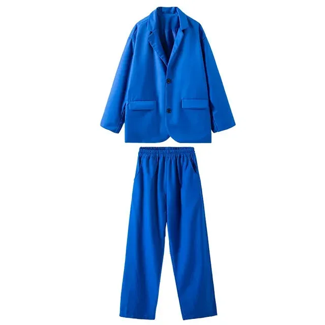 Suit for Girls Fall Casual Long Sleeve Blazer Pants Two Pieces Children Formal Jacket Set Boys 10 12 13 Years
